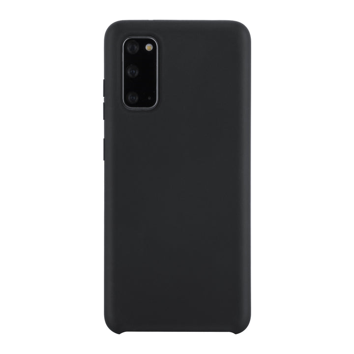 Samsung Galaxy S20 Backcover hoesje Zwart - silicone-Hoesjes-Ilumina Benelux