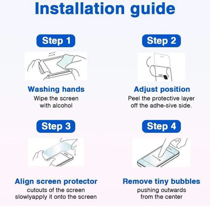Samsung Galaxy S20 FE Screenprotector Full Cover – 9H Gehard Glas – 3-Pack-Ilumina Benelux
