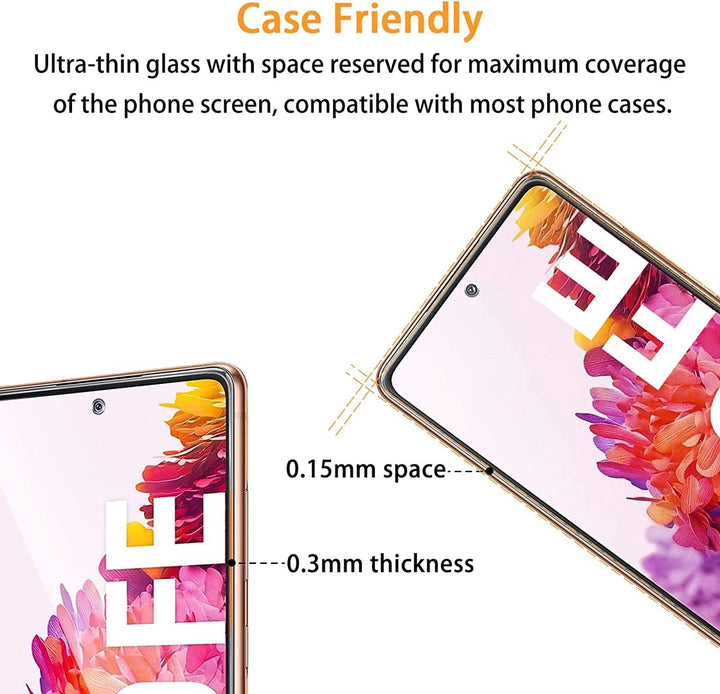 Samsung Galaxy S20 FE Screenprotector Gehard 9H – Anti-kras – 2-Pack-Ilumina Benelux