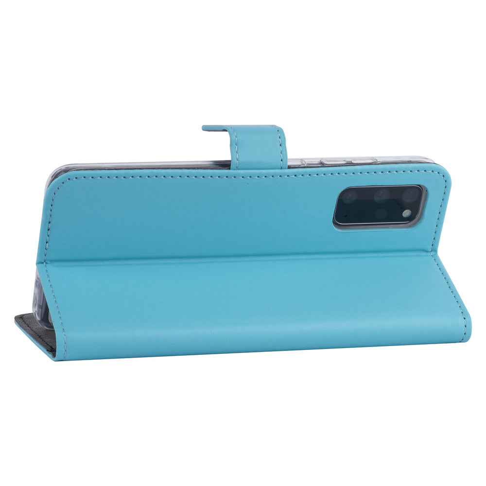 Samsung Galaxy S20 Plus Book Case hoesje - lichtblauw - Kaarthouder-Hoesjes-Ilumina Benelux