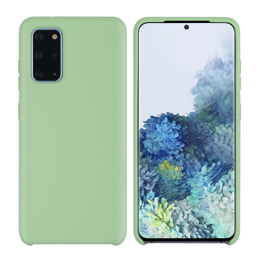 Samsung Galaxy S20 Plus Licht groen Backcover hoesje - silicone-Hoesjes-Ilumina Benelux