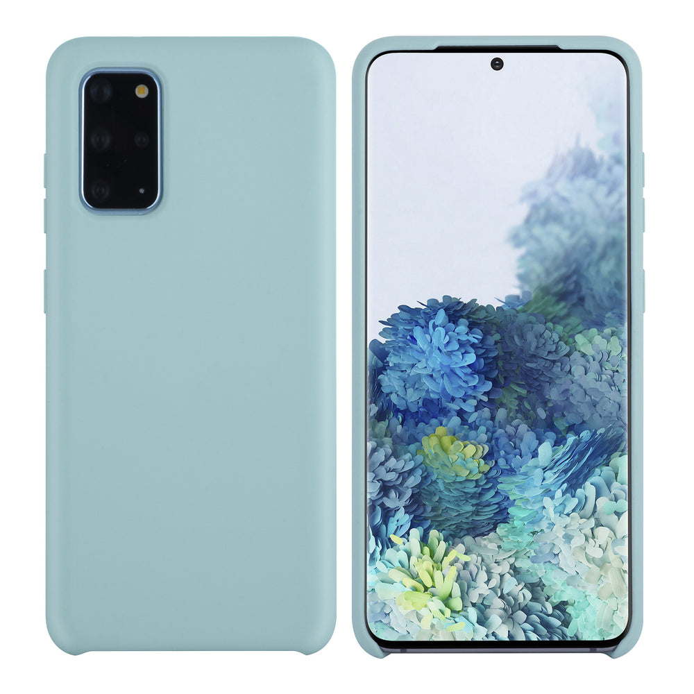 Samsung Galaxy S20 Plus Lichtblauw Backcover hoesje - silicone-Hoesjes-Ilumina Benelux