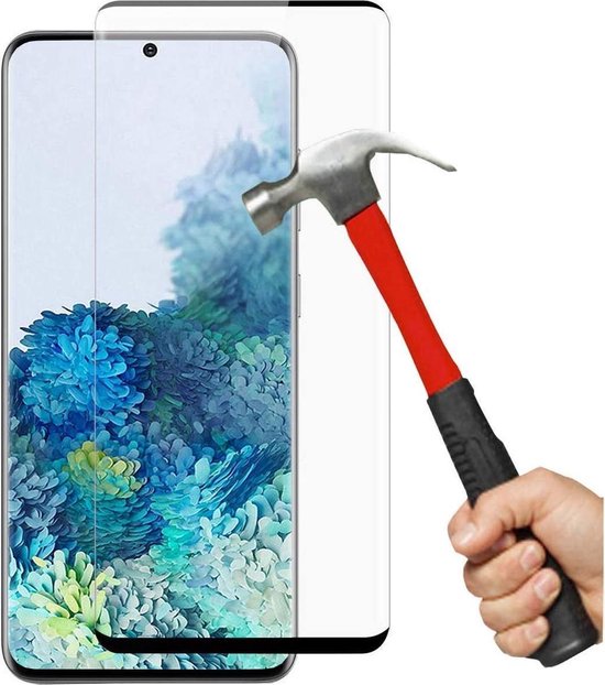 Samsung Galaxy S20 Plus Screenprotector Full Cover – 9H Gehard Glas – 3-Pack-Ilumina Benelux