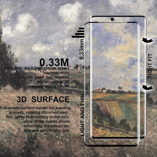 Samsung Galaxy S20 Plus Screenprotector Full Cover Gehard Glas 9H – Anti-kras – 2-Pack-Ilumina Benelux