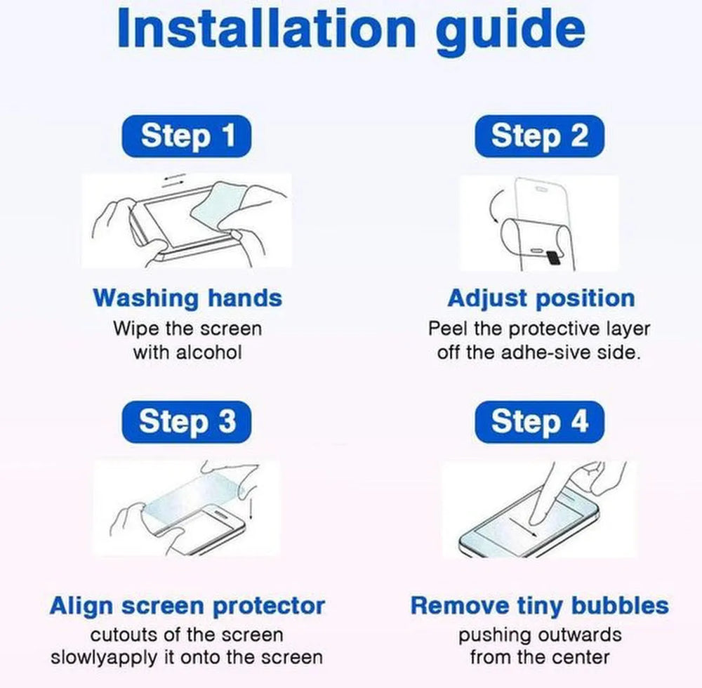 Samsung Galaxy S20 Plus Screenprotector Full Cover Screenprotector Gehard 9H – 3-Pack-Ilumina Benelux