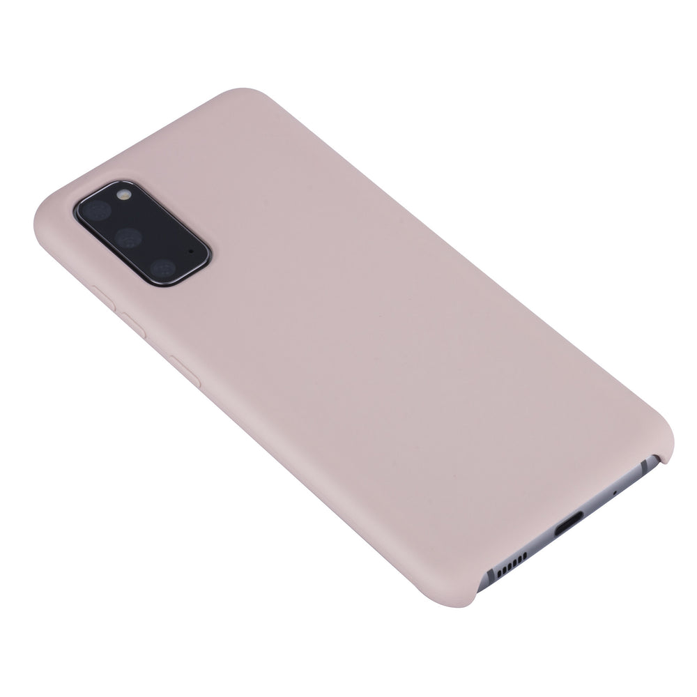 Samsung Galaxy S20 Sand Pink Backcover hoesje - silicone-Hoesjes-Ilumina Benelux