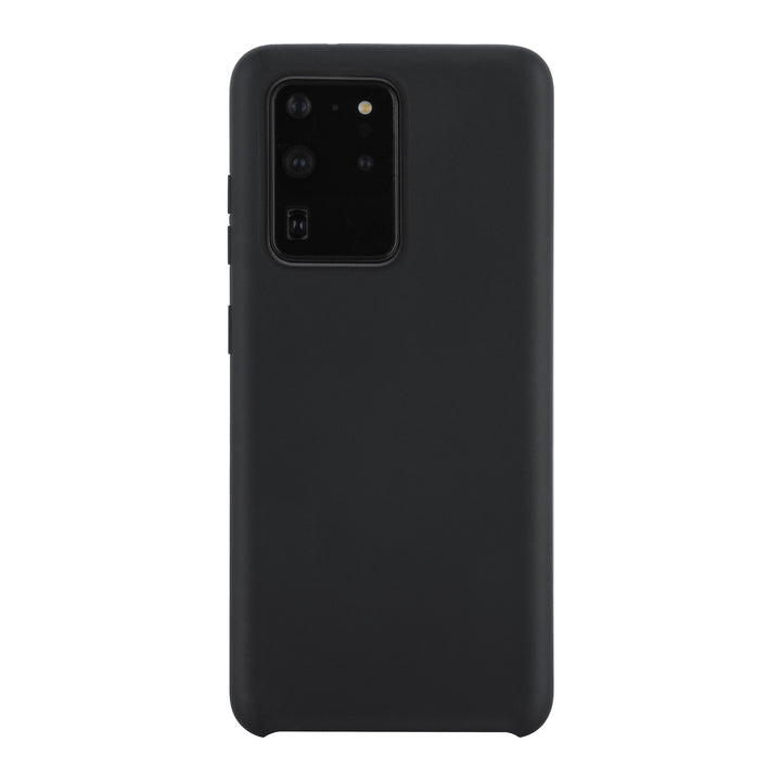 Samsung Galaxy S20 Ultra Backcover hoesje Zwart - silicone-Hoesjes-Ilumina Benelux
