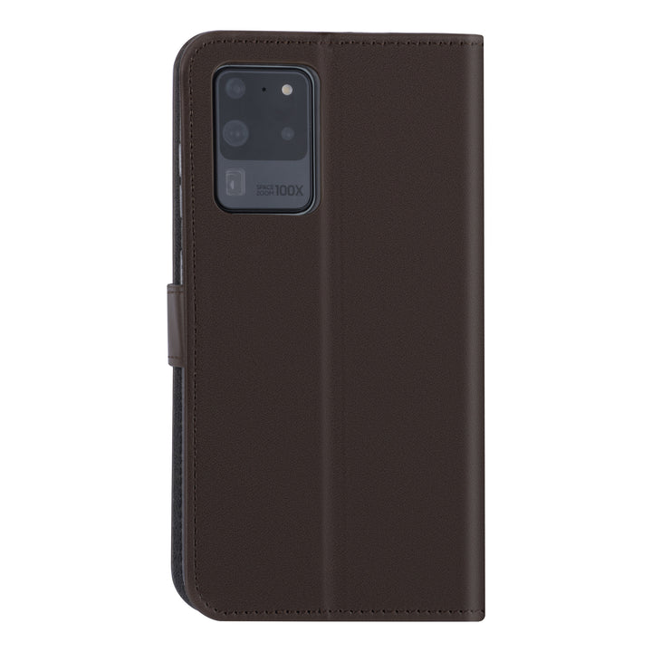 Samsung Galaxy S20 Ultra Book Case hoesje - Bruin - Kaarthouder-Hoesjes-Ilumina Benelux