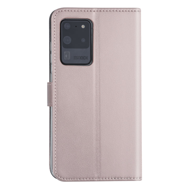 Samsung Galaxy S20 Ultra Book Case hoesje - Rose Gold - Kaarthouder-Hoesjes-Ilumina Benelux