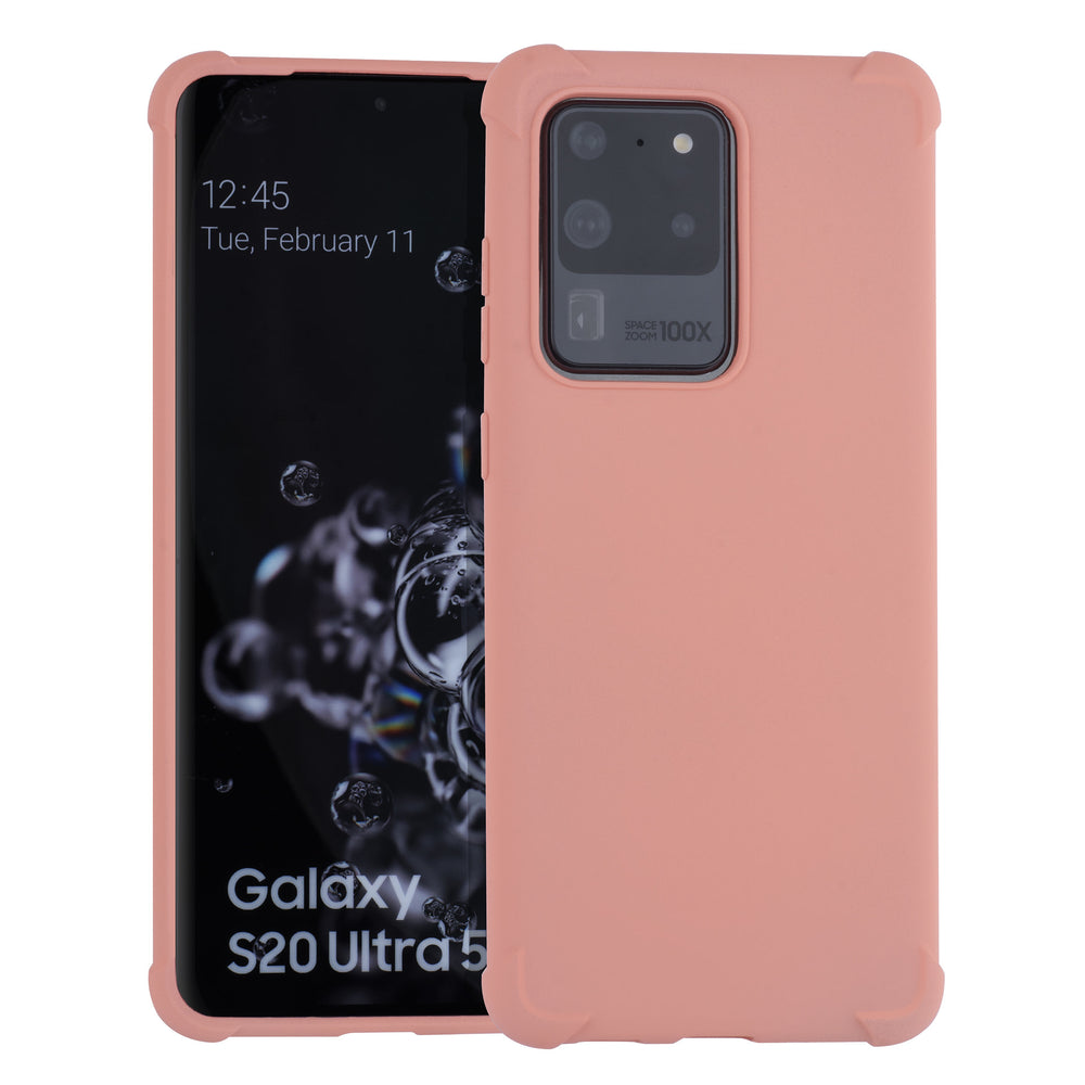Samsung Galaxy S20 Ultra Roze Backcover hoesje - silicone-Hoesjes-Ilumina Benelux