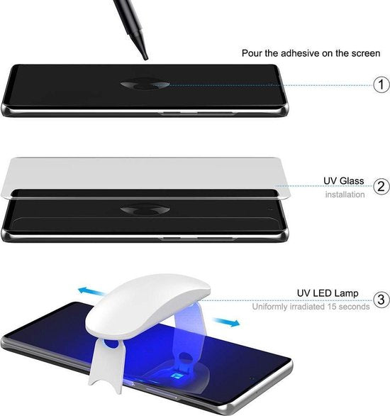 Samsung Galaxy S20 Ultra Screenprotector Gehard 9H – Anti-kras – 1-Pack-Ilumina Benelux