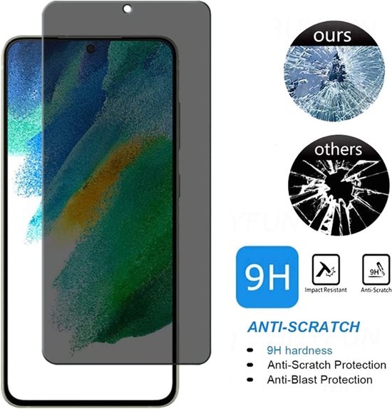 Samsung Galaxy S21 FE Screenprotector Gehard 9H – Anti-kras – 1-Pack-Ilumina Benelux