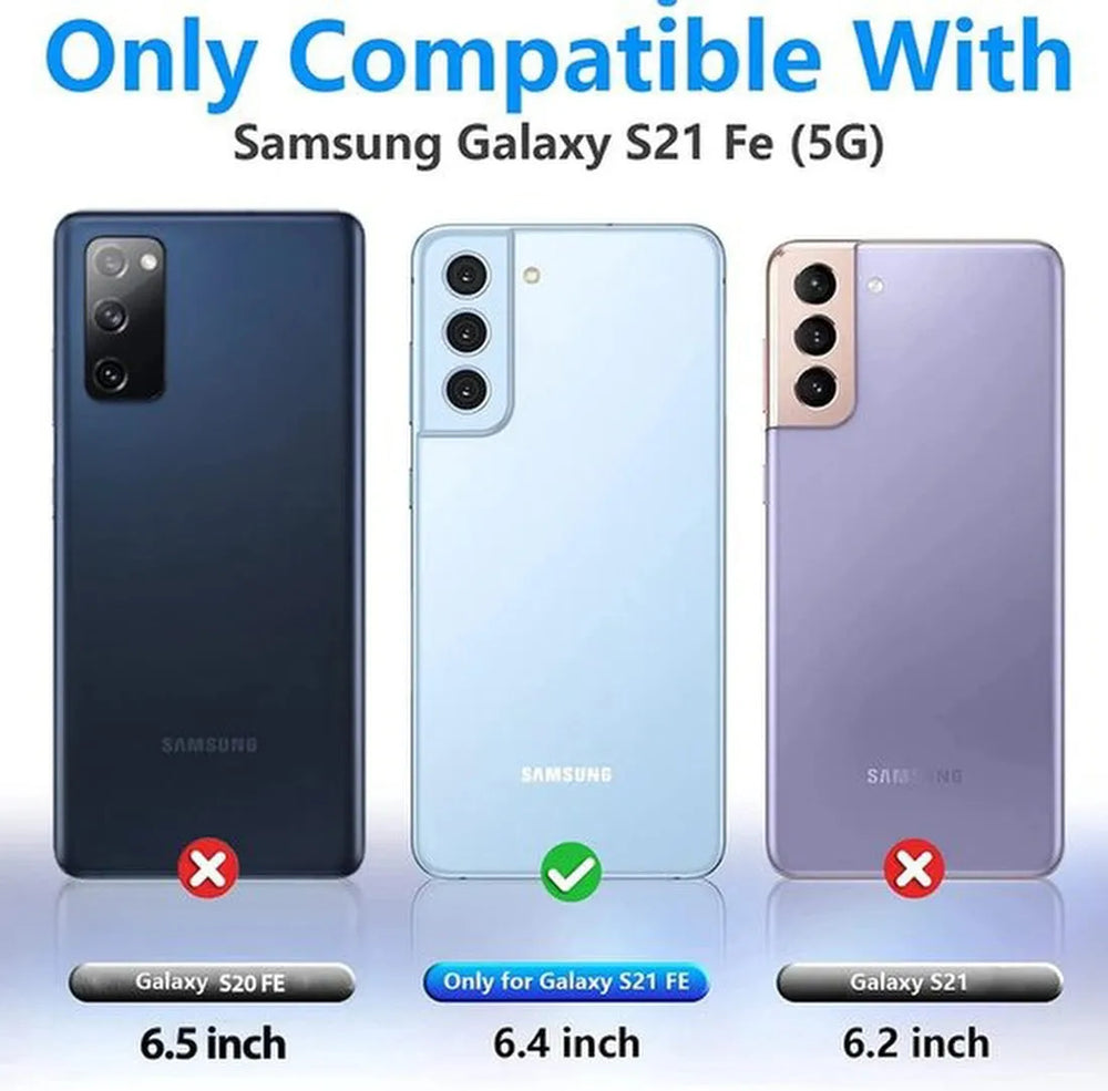 Samsung Galaxy S21 FE Screenprotector Gehard 9H – Anti-kras – 1-Pack-Ilumina Benelux