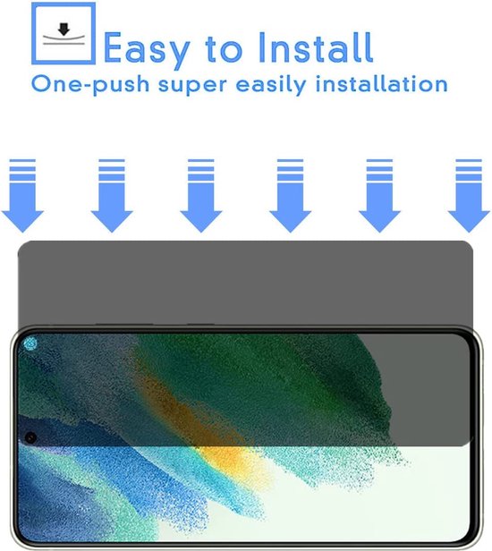 Samsung Galaxy S21 FE Screenprotector Gehard 9H – Anti-kras – 1-Pack-Ilumina Benelux