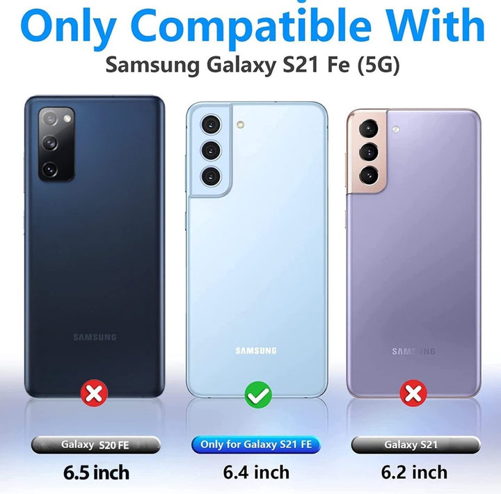 Samsung Galaxy S21 FE Screenprotector Gehard 9H – Anti-kras – 2-Pack-Ilumina Benelux