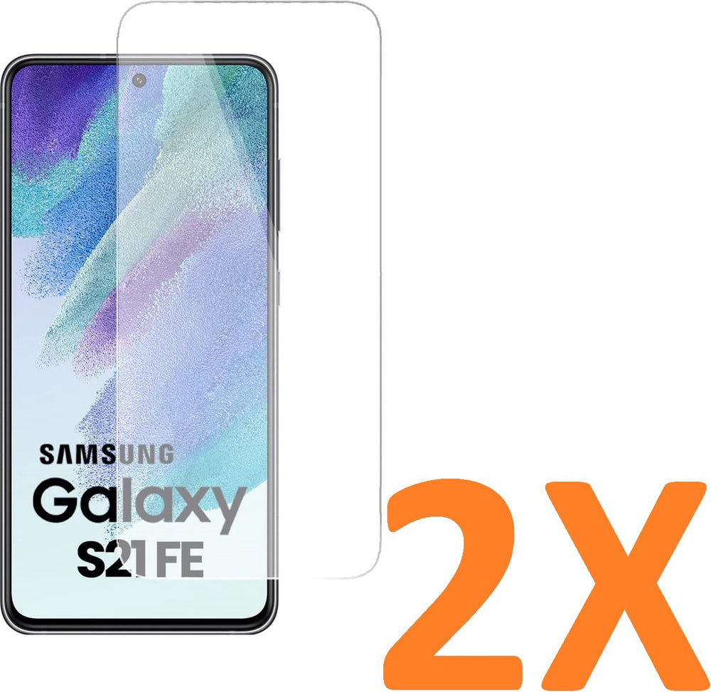 Samsung Galaxy S21 FE Screenprotector Gehard 9H – Anti-kras – 2-Pack-Ilumina Benelux