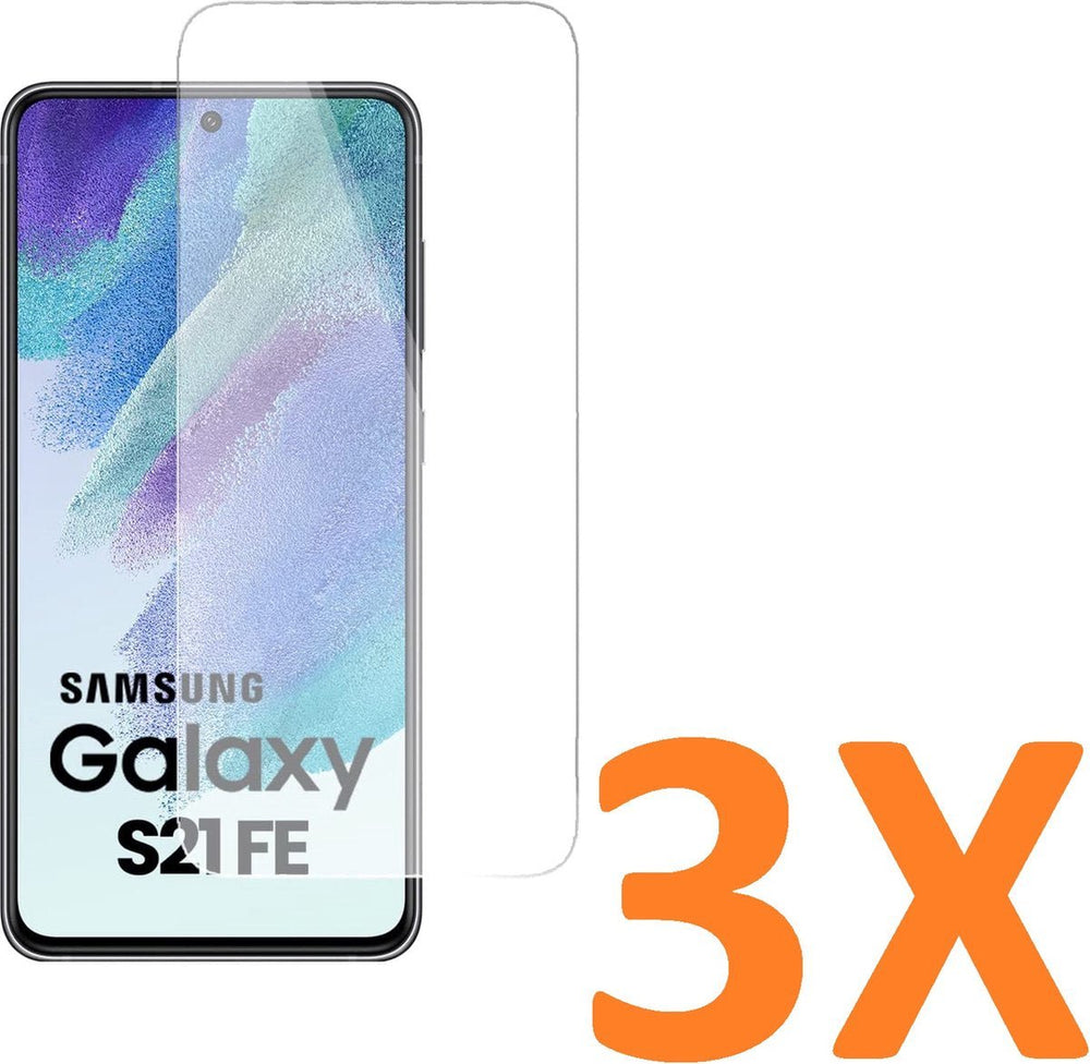 Samsung Galaxy S21 FE Screenprotector Gehard 9H – Anti-kras – 3-Pack-Ilumina Benelux