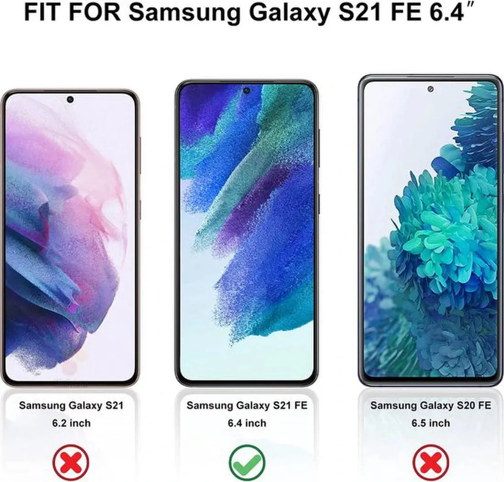 Samsung Galaxy S21 FE Screenprotector Gehard 9H – Privacy Screenprotector – 2-Pack-Ilumina Benelux