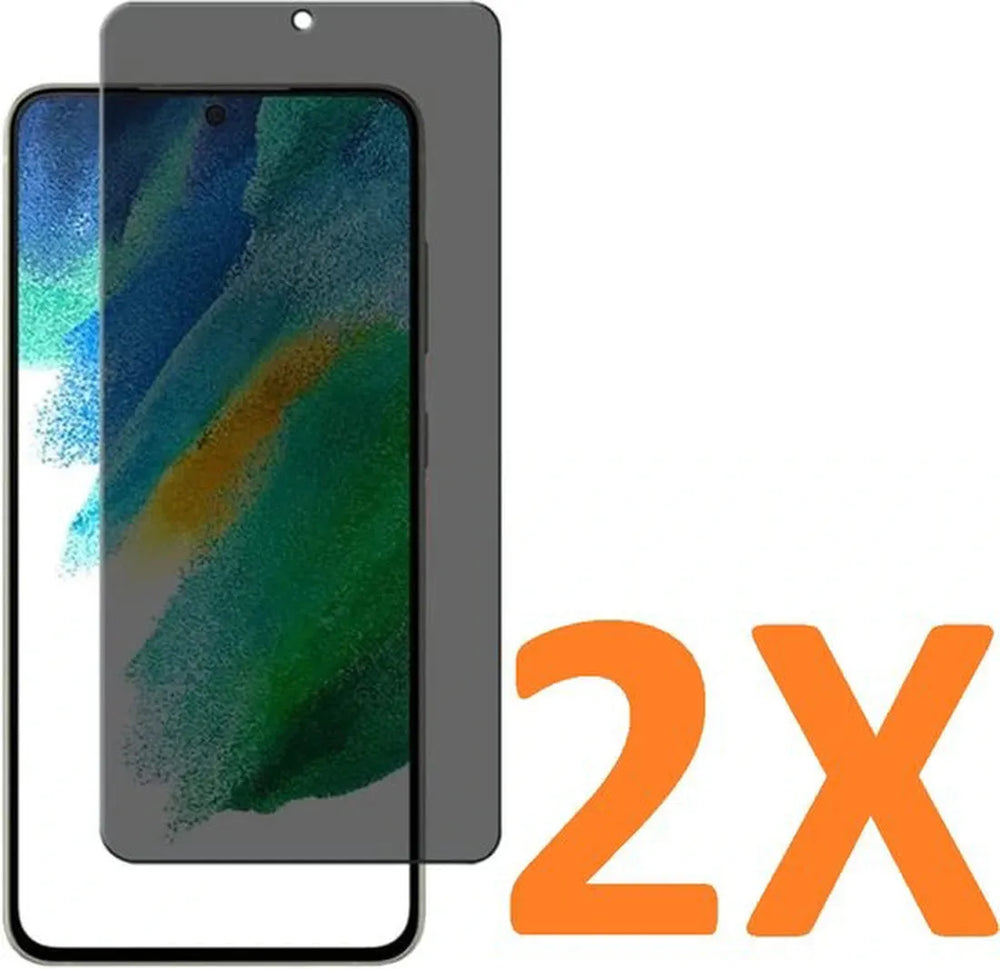 Samsung Galaxy S21 FE Screenprotector Gehard 9H – Privacy Screenprotector – 2-Pack-Ilumina Benelux