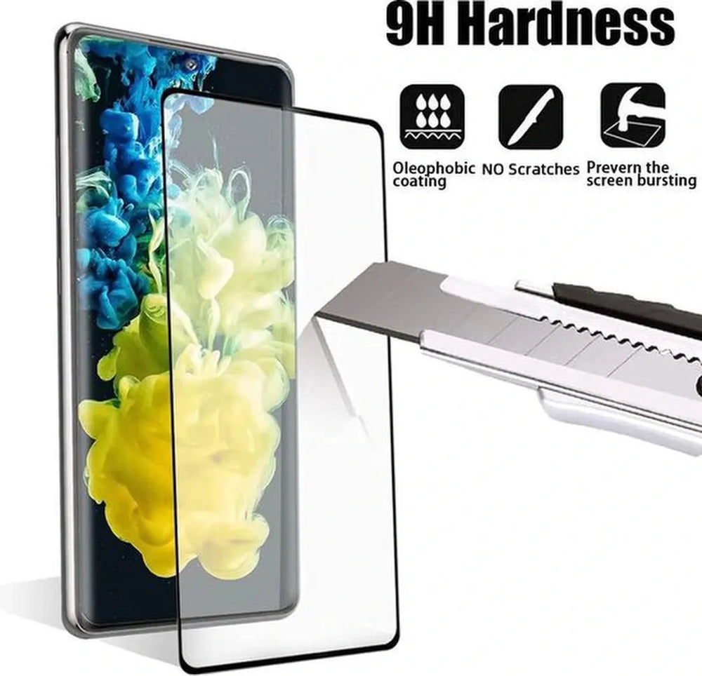 Samsung Galaxy S21 Plus Screenprotector Full Cover Screenprotector Gehard 9H – 3-Pack-Ilumina Benelux