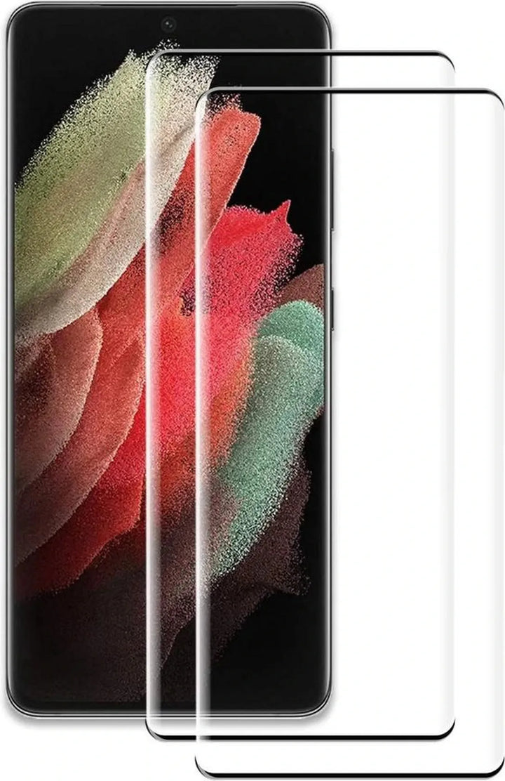 Samsung Galaxy S21 Plus Screenprotector Gehard 9H Screenprotector Full Cover – 2-Pack-Ilumina Benelux