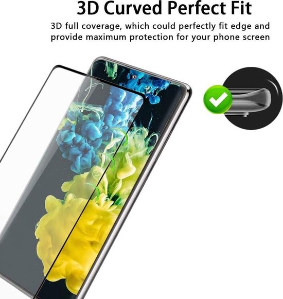 Samsung Galaxy S21 Screenprotector Full Cover Screenprotector Gehard 9H – 3-Pack-Ilumina Benelux