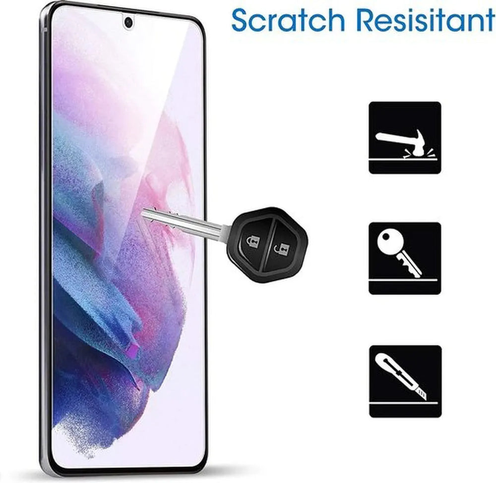 Samsung Galaxy S21 Screenprotector Gehard 9H – Anti-kras – 2-Pack-Ilumina Benelux