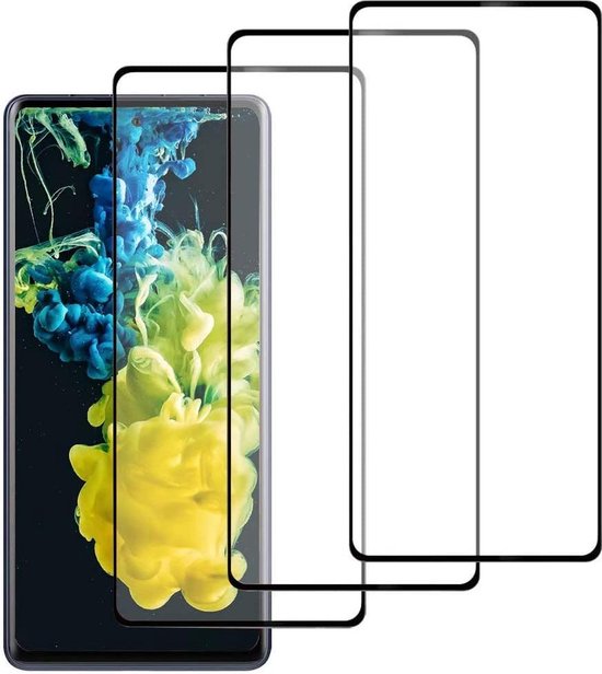 Samsung Galaxy S21 Ultra 5G Screenprotector Gehard 9H Screenprotector Full Cover – 3-Pack Tempered Glas-Ilumina Benelux