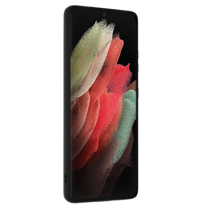 Samsung Galaxy S21 Ultra TPU Backcover - Zwart-Hoesjes-Ilumina Benelux