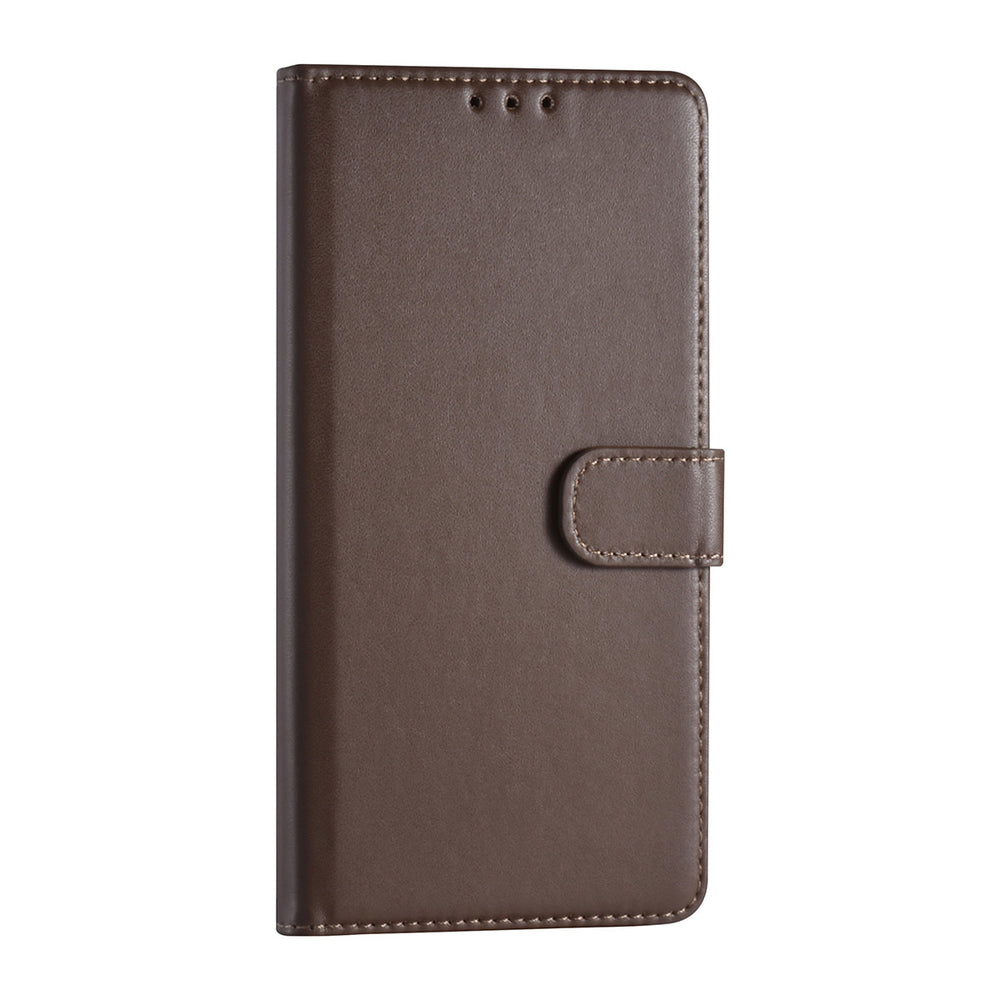 Samsung Galaxy S22 Plus Booktype hoesje - Pasjeshouder - Magneetsluiting - Bruin-Hoesjes-Ilumina Benelux