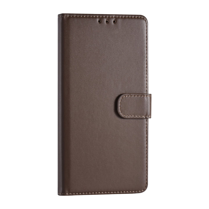 Samsung Galaxy S22 Plus Booktype hoesje - Pasjeshouder - Magneetsluiting - Bruin-Hoesjes-Ilumina Benelux