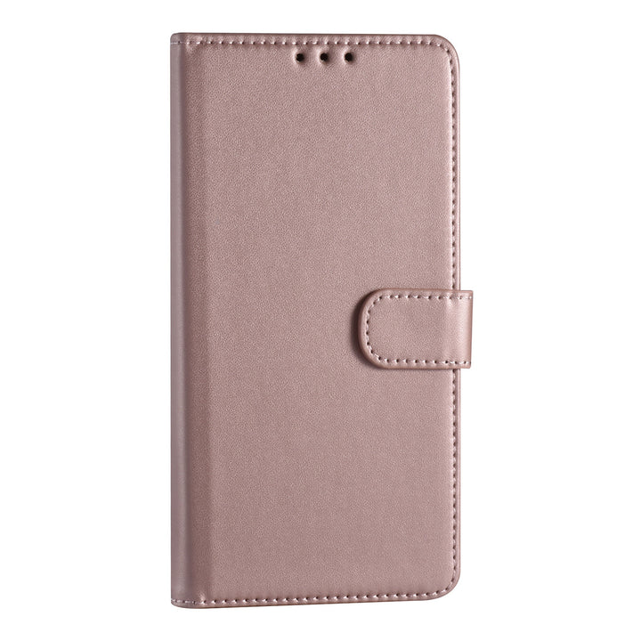 Samsung Galaxy S22 Plus Booktype hoesje - Pasjeshouder - Magneetsluiting - Rose Gold-Hoesjes-Ilumina Benelux