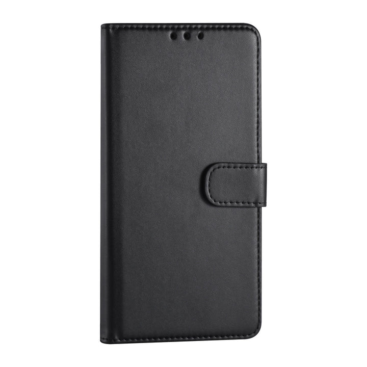 Samsung Galaxy S22 Plus Booktype hoesje - Pasjeshouder - Magneetsluiting - Zwart-Hoesjes-Ilumina Benelux
