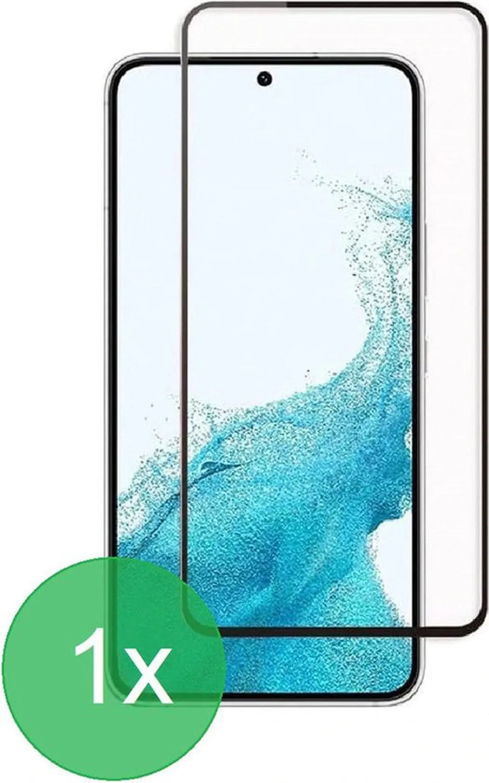 Samsung Galaxy S22 Screenprotector Full Cover – 9H Gehard Glas – 1-Pack-Ilumina Benelux