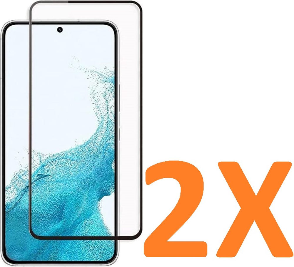 Samsung Galaxy S22 Screenprotector Full Cover Gehard Glas 9H – Anti-kras – 2-Pack-Ilumina Benelux