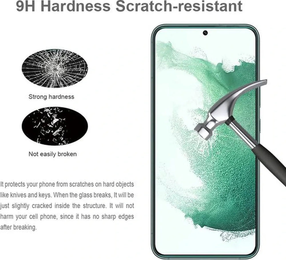 Samsung Galaxy S22 Screenprotector Gehard 9H – Anti-kras – 4-Pack-Ilumina Benelux