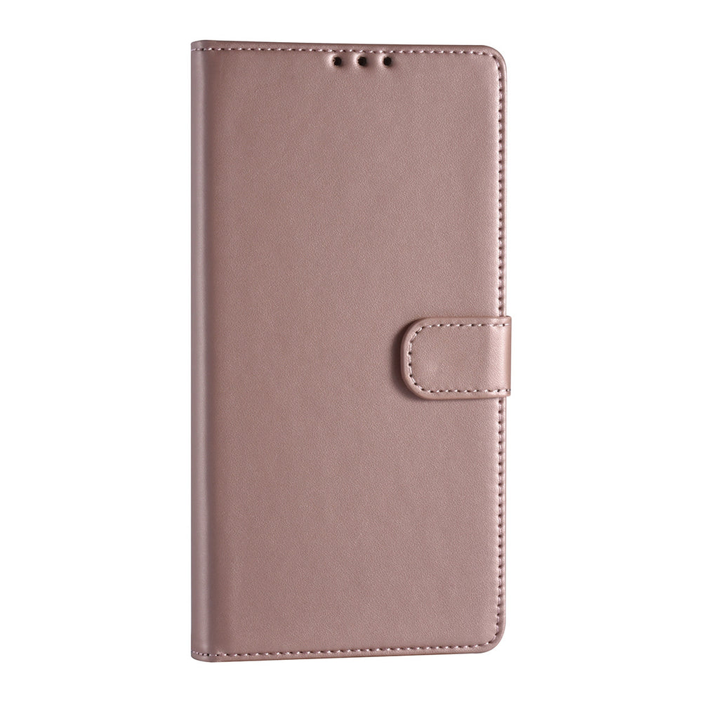 Samsung Galaxy S22 Ultra Booktype hoesje - Pasjeshouder - Magneetsluiting - Rose Gold-Hoesjes-Ilumina Benelux
