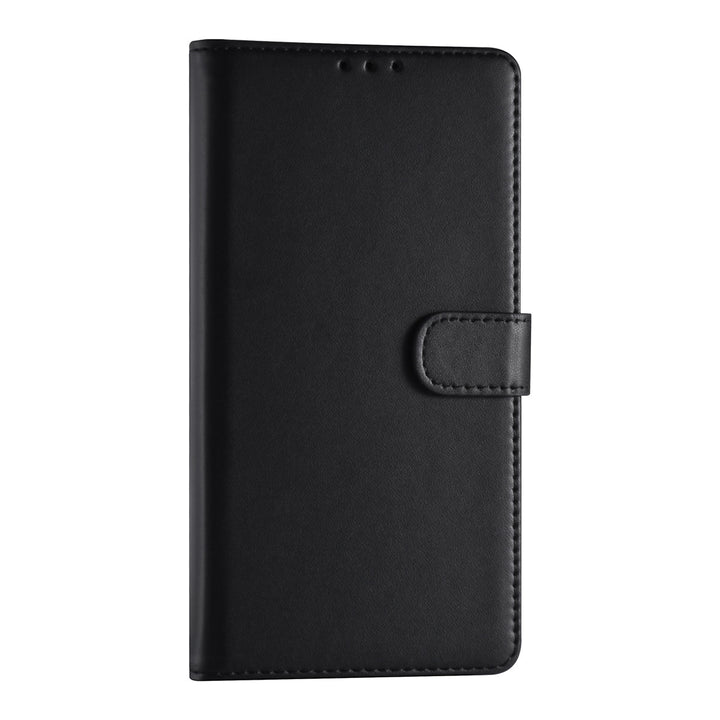 Samsung Galaxy S22 Ultra Booktype hoesje - Pasjeshouder - Magneetsluiting - Zwart-Hoesjes-Ilumina Benelux