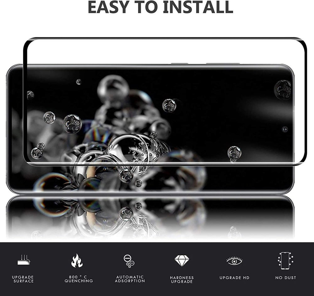 Samsung Galaxy S22 Ultra Screenprotector Full Cover Screenprotector Gehard 9H – 1-Pack-Ilumina Benelux