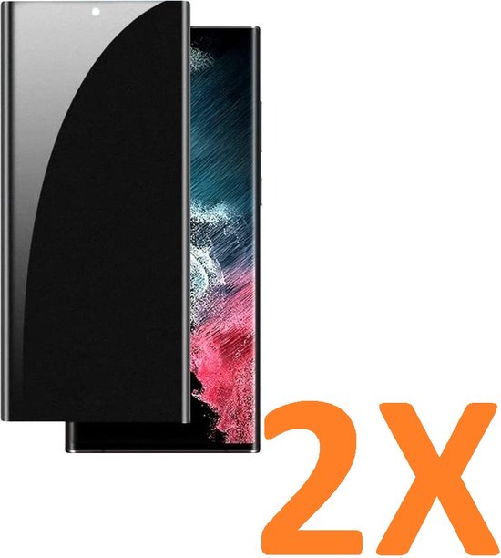 Samsung Galaxy S22 Ultra Screenprotector Gehard 9H – Privacy Screenprotector – 2-Pack-Ilumina Benelux
