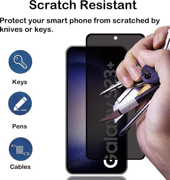 Samsung Galaxy S23 Plus Screenprotector Gehard 9H – Anti-kras – 2-Pack-Ilumina Benelux