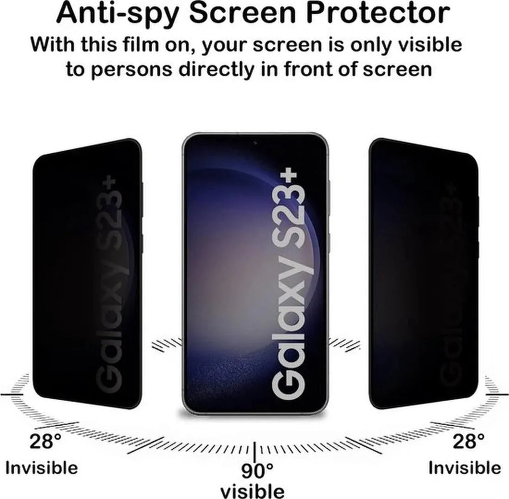 Samsung Galaxy S23 Plus Screenprotector Gehard 9H – Anti-kras – 2-Pack-Ilumina Benelux