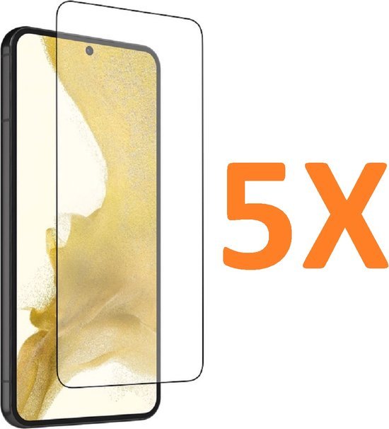 Samsung Galaxy S23 Screenprotector Gehard 9H – Anti-kras – 5-Pack Tempered Glas-Ilumina Benelux