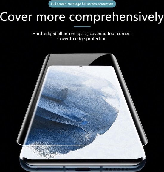 Samsung Galaxy S23 - Uv Screenprotector Gehard 9H – Anti Kras – 1-Pack-Ilumina Benelux