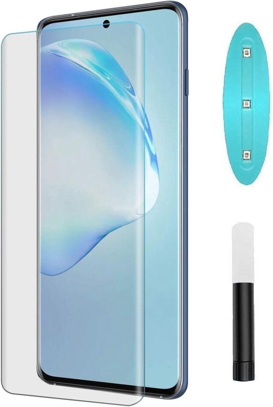 Samsung Galaxy S23 - Uv Screenprotector Gehard 9H – Anti Kras – 1-Pack-Ilumina Benelux