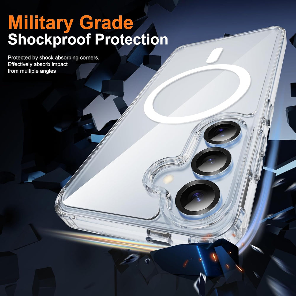 Samsung Galaxy S24 Plus Hoesje – Transparant MagSafe Case Slim & Schokbestendig-Ilumina Benelux