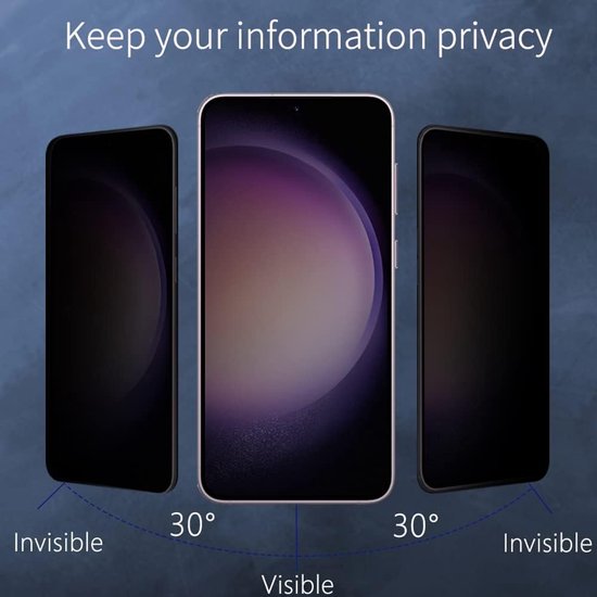 Samsung Galaxy S24 Screenprotector Gehard 9H – Privacy Screenprotector – 2-Pack-Ilumina Benelux