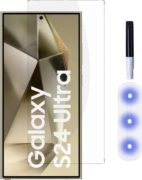 Samsung Galaxy S24 Ultra Screenprotector Gehard 9H – Anti-kras – 1-Pack-Ilumina Benelux