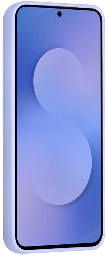 Samsung Galaxy S25 FE Hoesjes Schokbestendige Siliconen Backcover met Ringstandaard - Lila-Ilumina Benelux