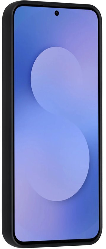 Samsung Galaxy S26 Hoesjes Schokbestendige Siliconen Backcover met Ringstandaard - Zwart-Ilumina Benelux